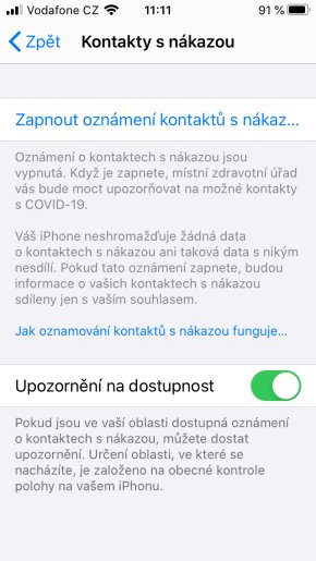 Apple iOS 13.7 COVID-19