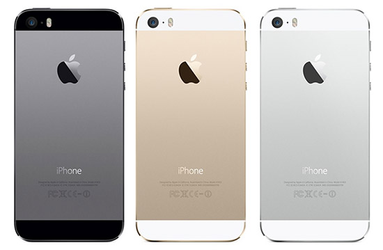 iPhone 5S barevne provedeni