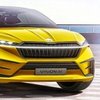 Elektrické SUV Škoda Vision iV na nových skicách i v reálu