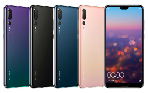 Huawei P20 barvy