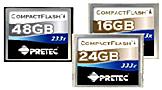 Málo místa? Pretec představuje 16GB / 24GB / 48GB CompactFlash karty!