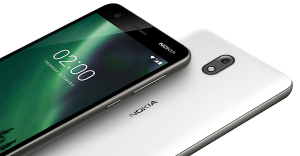 Nokia 2 obrazovka