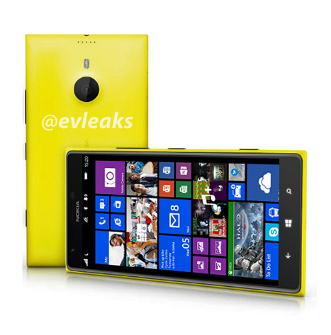 Nokia Lumia 1520 press render