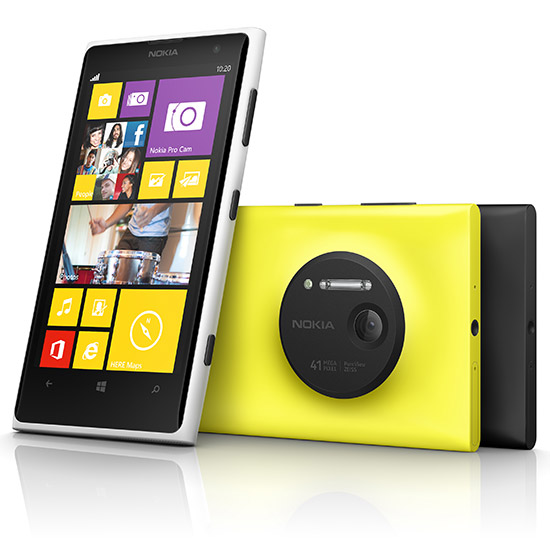Nokia Lumia 1020 colors