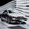Sedan Mercedes-Benz A díky Cd=0,22 opět exceluje v aerodynamice